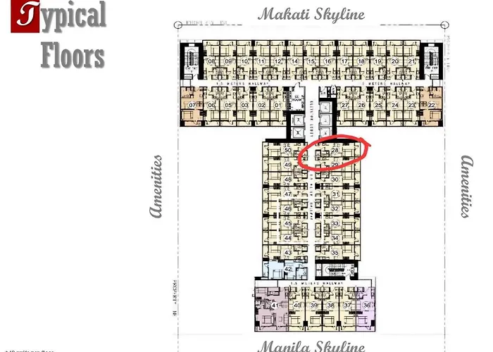 Smdc Red Residences Makati, Staycation Fast Wifi Complete Amenities *